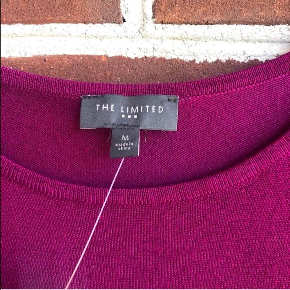 The Limited peplum sweater NWT - Picture 4 of 6